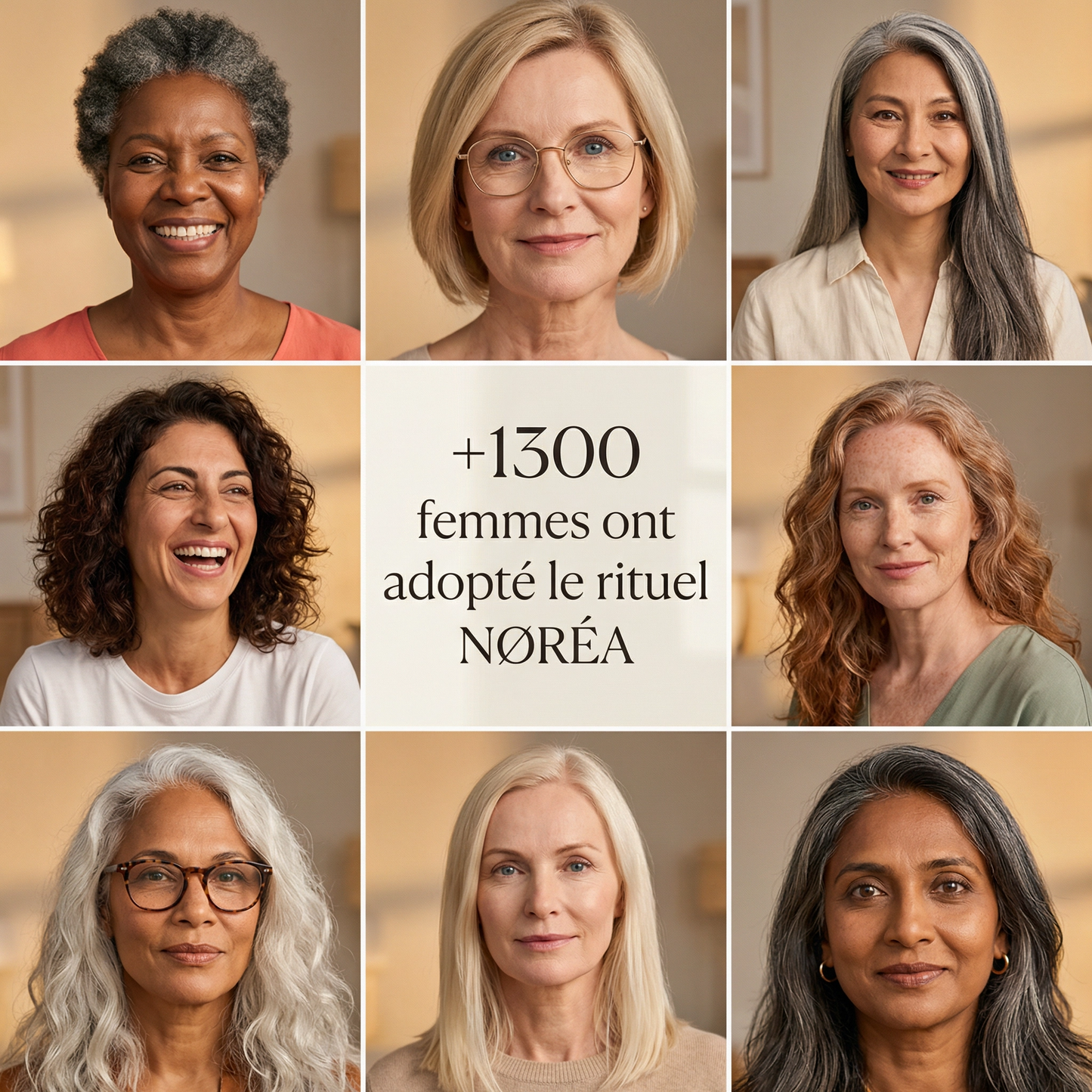 Le système complet pour la peau mature des femmes
