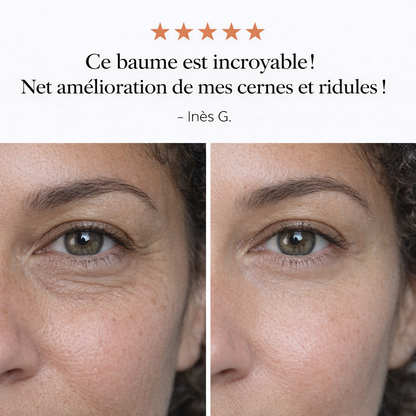Baume contour des yeux hyper puissant contre les cernes et les poches