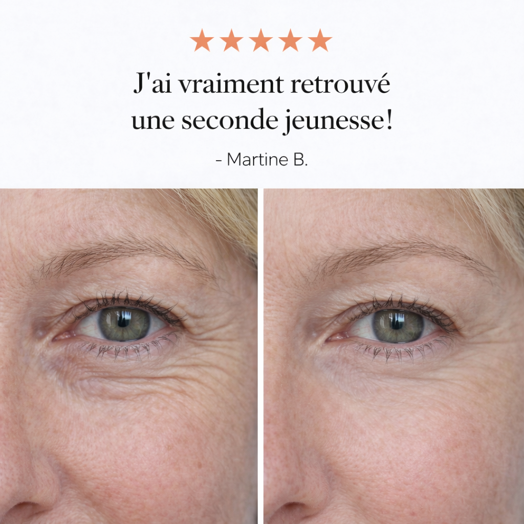 Baume contour des yeux hyper puissant contre les cernes et les poches