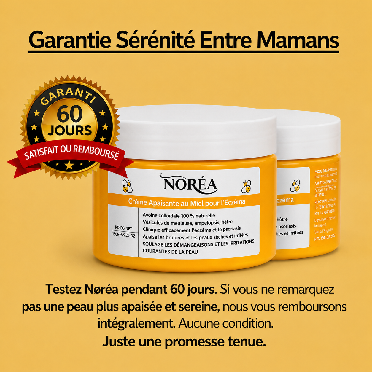 Crème Apaisante au Miel contre l'Eczéma