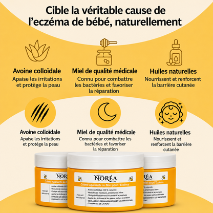 Crème Apaisante au Miel contre l'Eczéma
