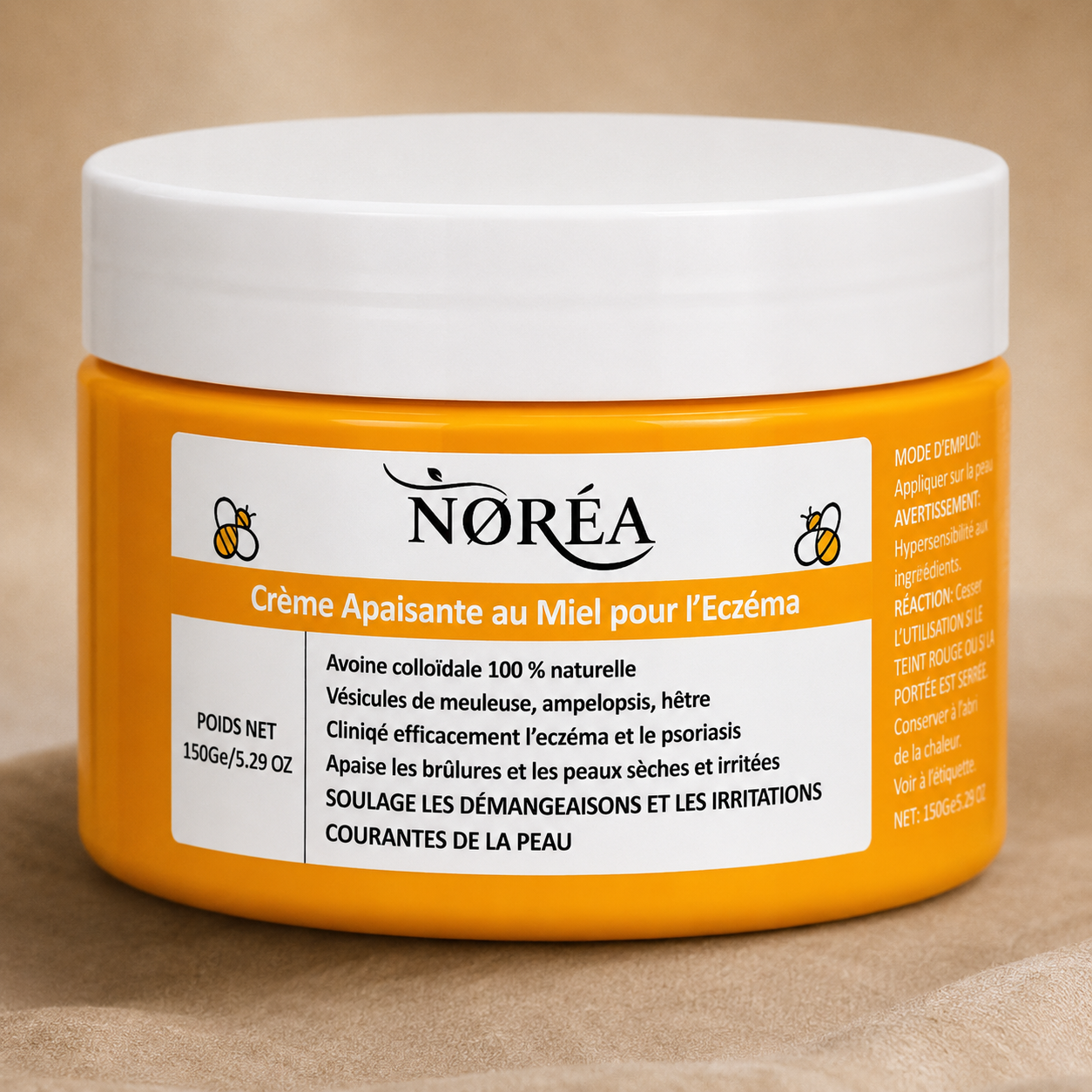 Crème Apaisante au Miel contre l'Eczéma