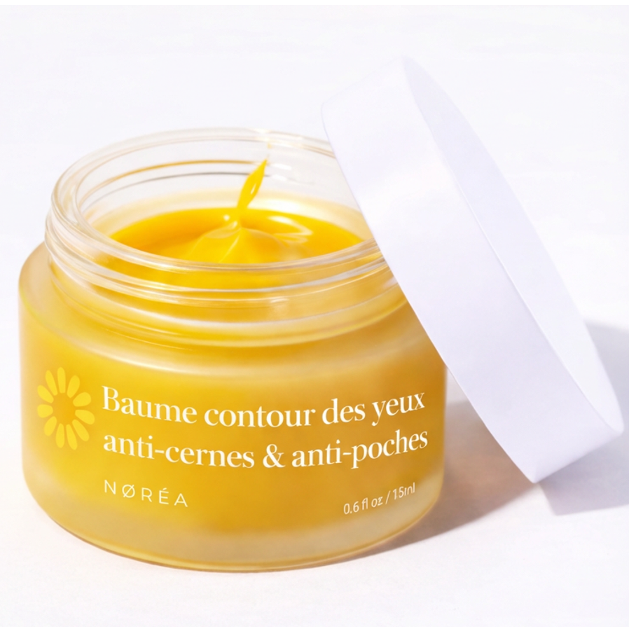 Baume contour des yeux hyper puissant contre les cernes et les poches